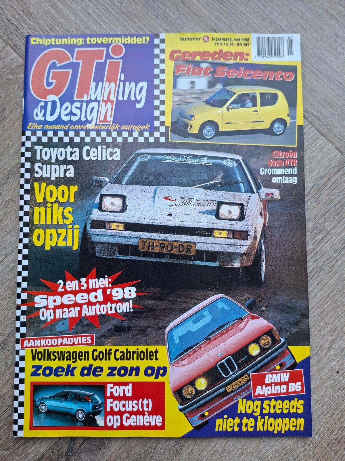 GTI Tuning & Design Magazine - Mei 1998, Ophalen of Verzenden, Gelezen, Overige typen