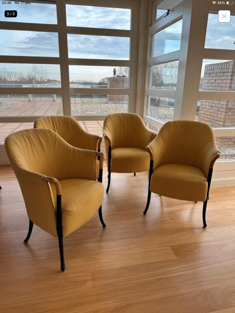 4 IZGS Giorgetti Progetti  64220 fauteuil stoel, Ophalen, Zo goed als nieuw, Nvt, Eén