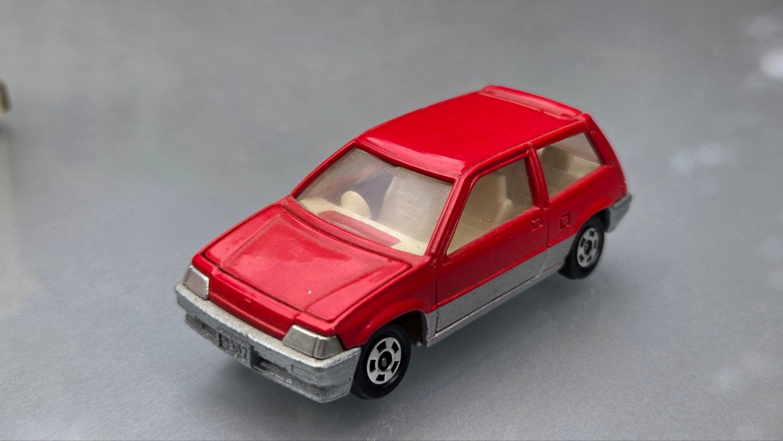 Vintage Tomy Tomica Honda Civic 1:58 modelauto 17 Japan, Gebruikt, Auto, Ophalen of Verzenden, Nvt