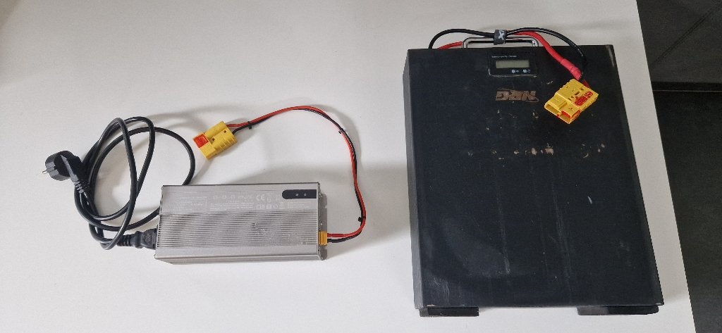 scooter accu lithium 48V/30Ah, Ophalen, Gebruikt, Overige typen, Overige merken