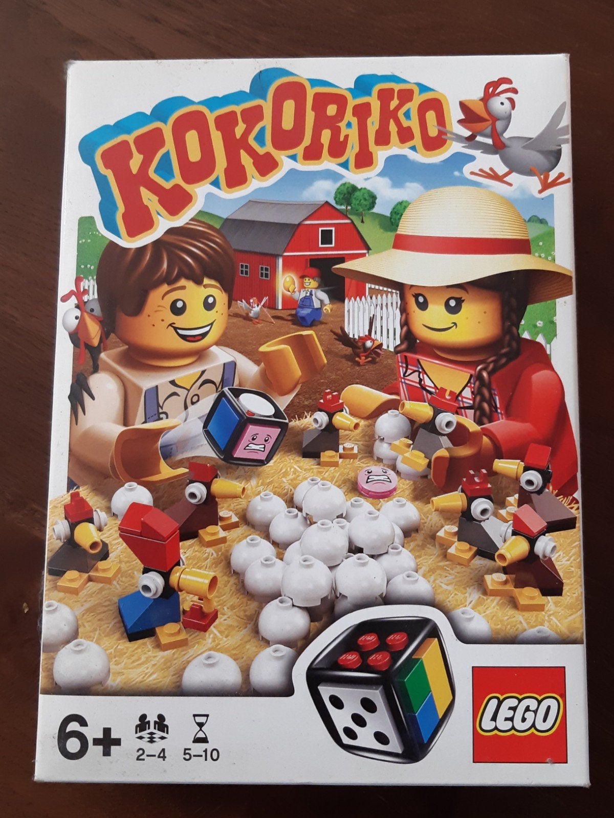 LEGO Kokoriko spel 3863 - Compleet, Gebruikt, Overige thema's, Lego, Ophalen of Verzenden