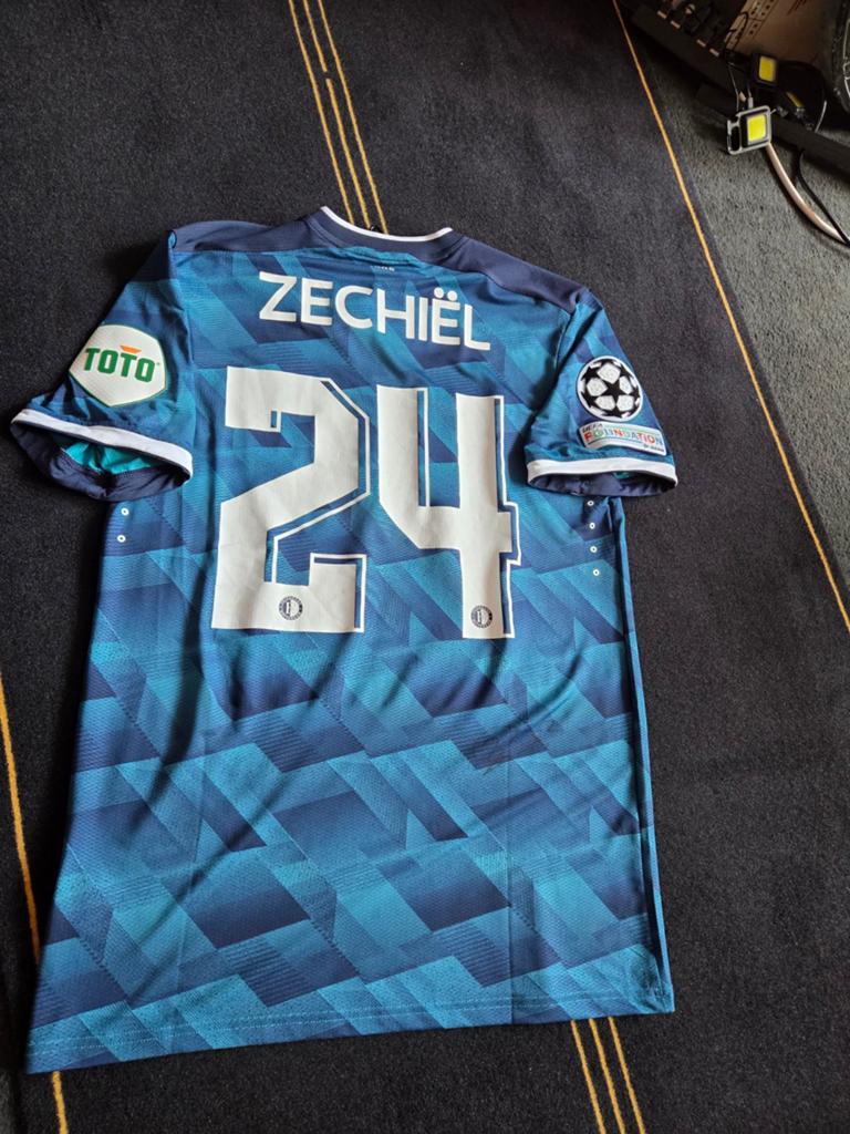 Feyenoord champions league shirt Zechiël, Maat M, Ophalen of Verzenden, Shirt