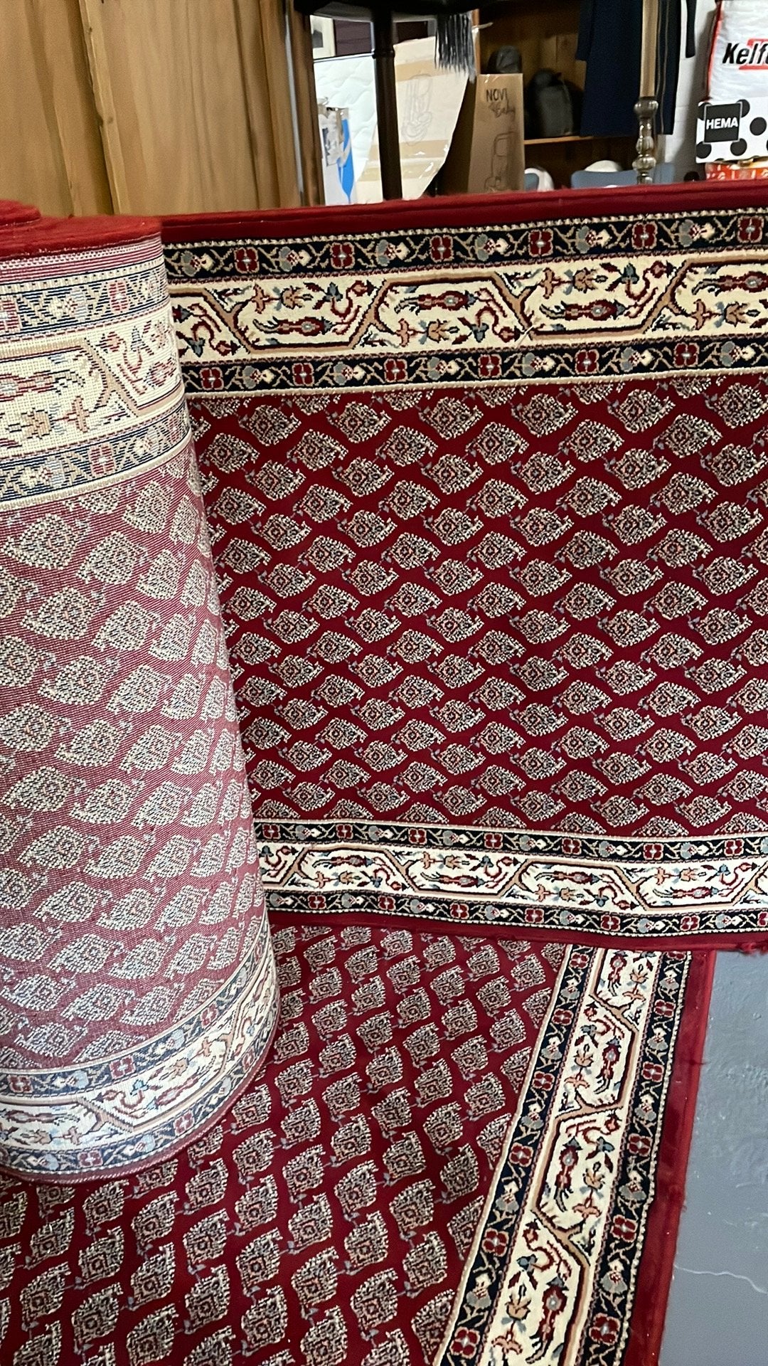 Set van twee Lano Kasbah 18 meter 84 cm breed, Ophalen, Minder dan 50 cm, Gebruikt, 200 cm of meer