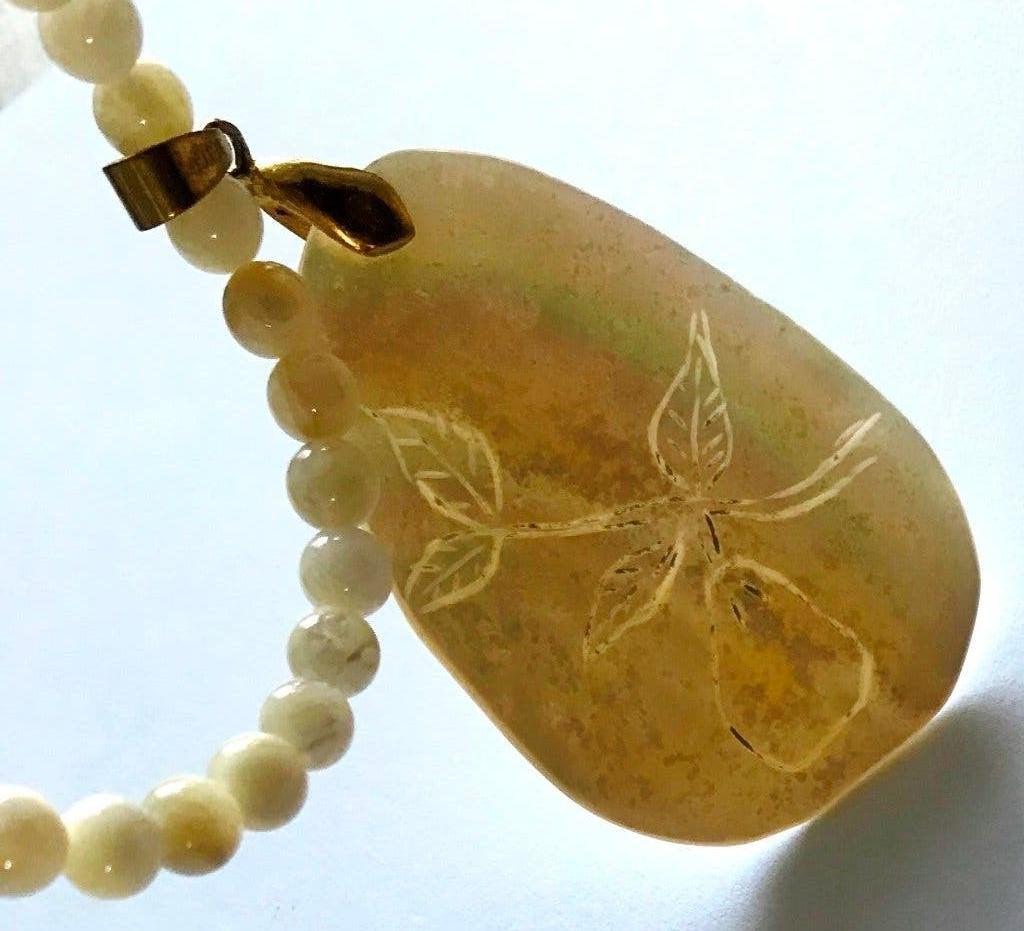 Prachtige Moeder van Parel Parelmoer ketting &Abalone hanger, Verzenden, Nieuw, Steen of Mineraal, Met edelsteen