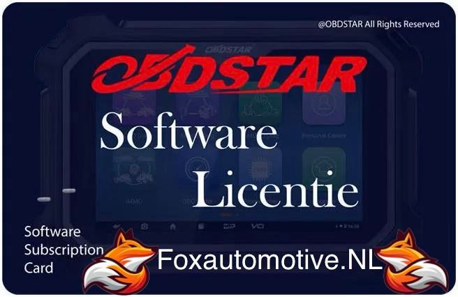 Obdstar Licentie update, Ophalen of Verzenden