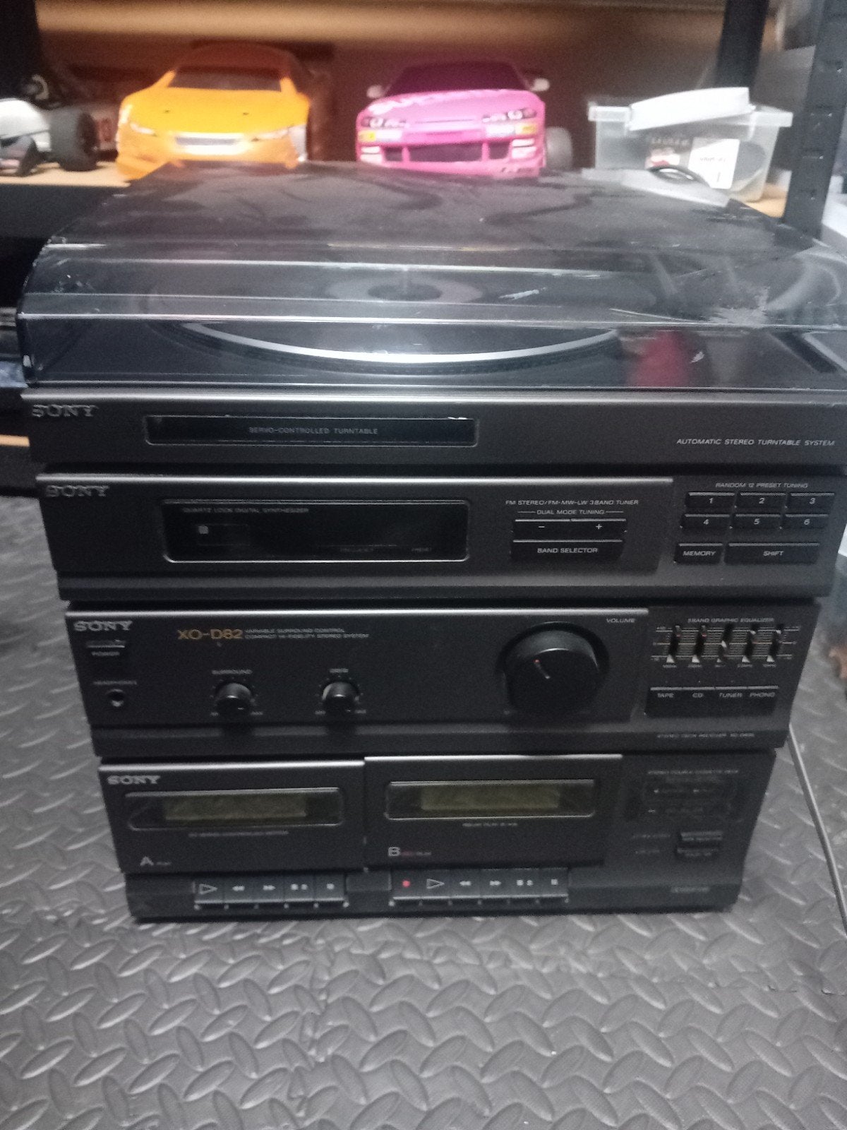 sony stereo, Audio, Tv en Foto, Stereo-sets, Ophalen of Verzenden, Cassettedeck, Sony