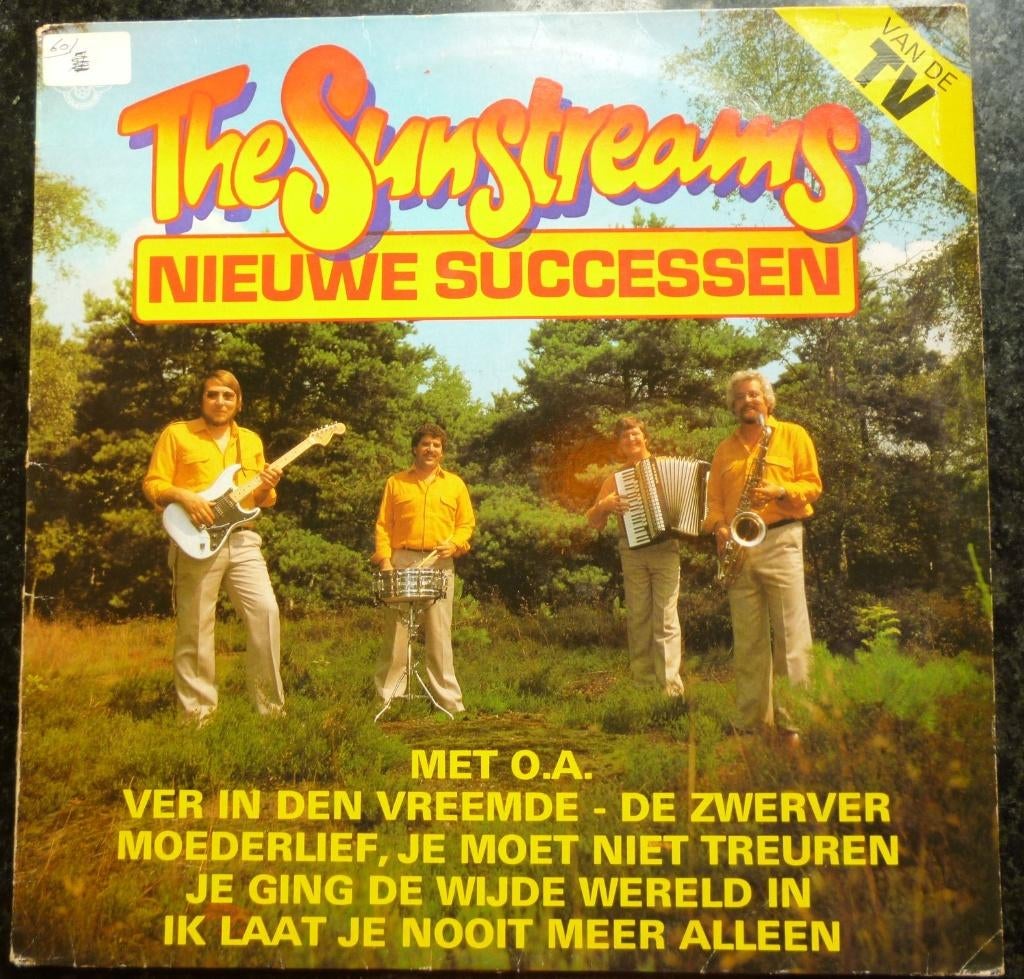LP Piratenmuziek THE SUNSTREAMS nieuwe successen, Cd's en Dvd's, Gebruikt, 1980 - 1989, Ophalen of Verzenden, Levenslied of Smartlap
