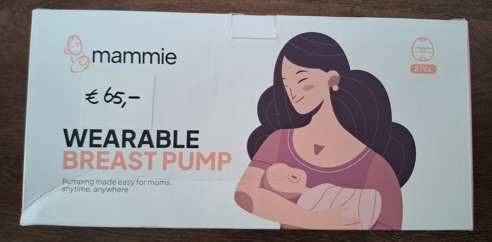 Mammie Draagbare Dubbele Borstkolf - Nieuw in doos, Ophalen, Nieuw, Borstkolf