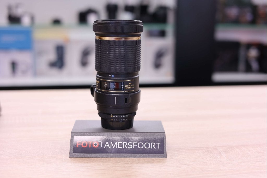 Tamron SP 180mm f/3.5 Macro Nikon (Occasion Amersfoort), Gebruikt, Luttekepoortstraat 26 3841 AX Harderwijk, Macrolens, Webshop@foto-groep.nl