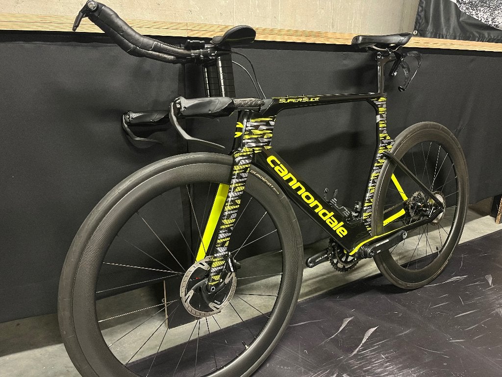 Cannondale Superslice 54, Carbon, Heren, Meer dan 20 versnellingen, Schijfrem
