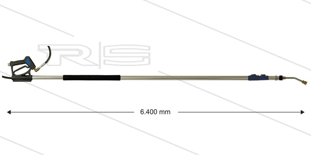 Telescooplans Aluminium 6,4m Met Snelkoppeling, Verzenden