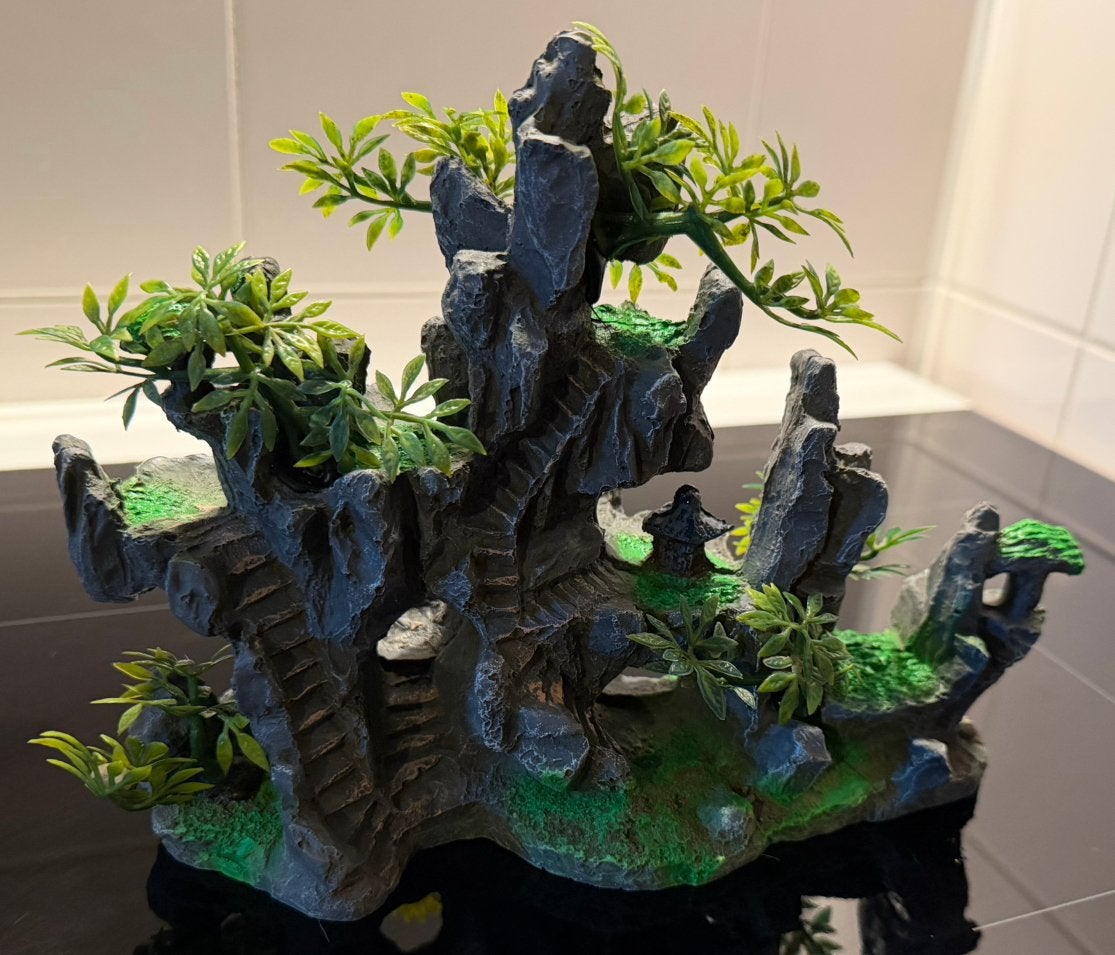Aquariumornament Van Een Rotstuin, Dieren en Toebehoren, Ophalen of Verzenden, Gebruikt, Decoratie, Overige merken