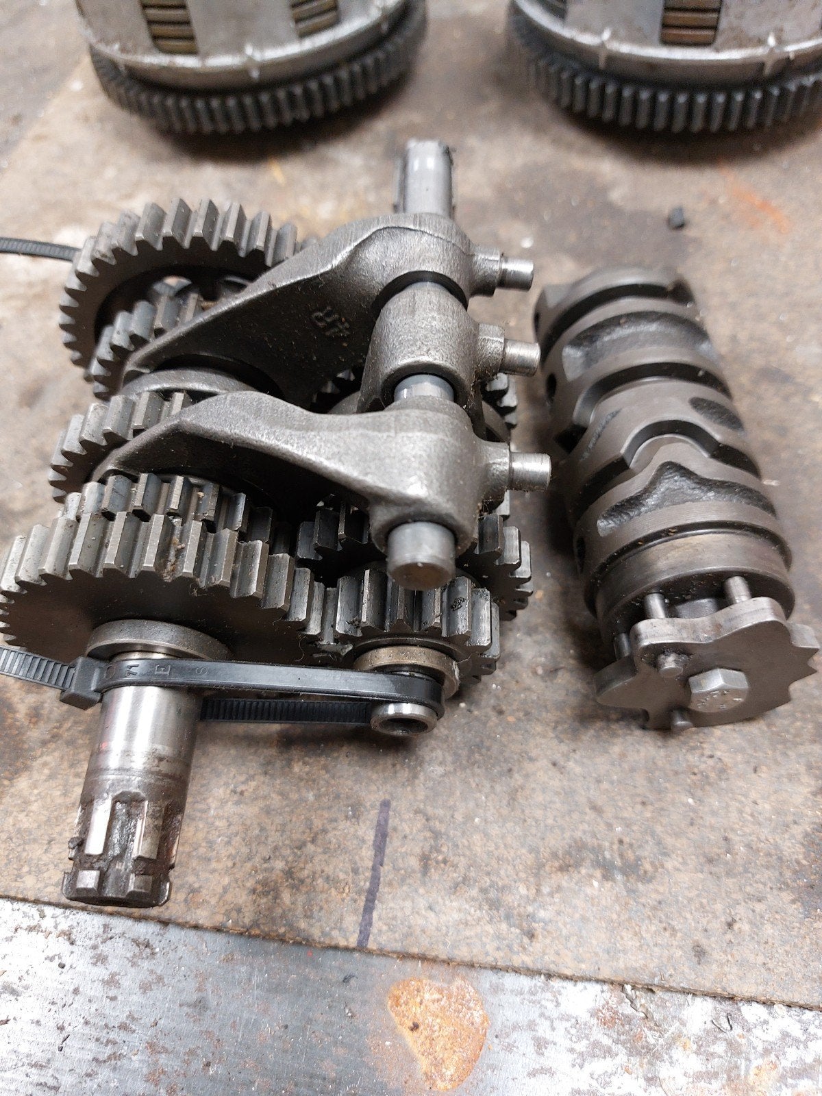 5 bak honda mtx sh/r mbx, Ophalen of Verzenden, Gebruikt, Blok