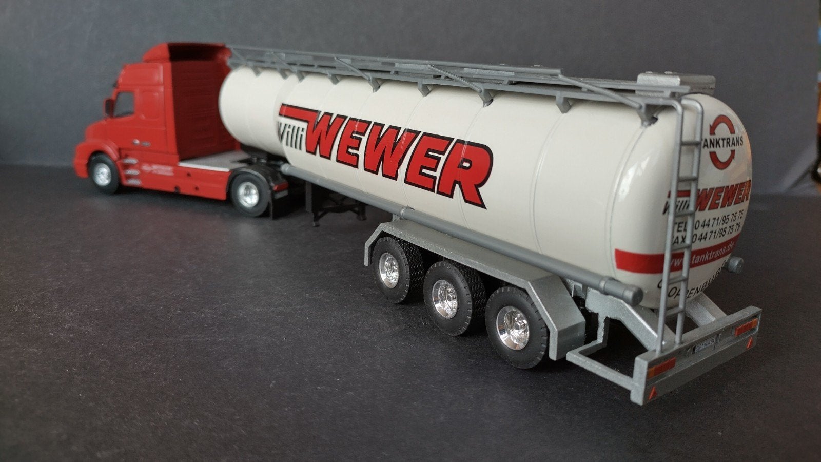 Volvo NH 12 Willy Wewer 1:50 Lion Toys Pol, Verzenden, ., Zo goed als nieuw, Lion