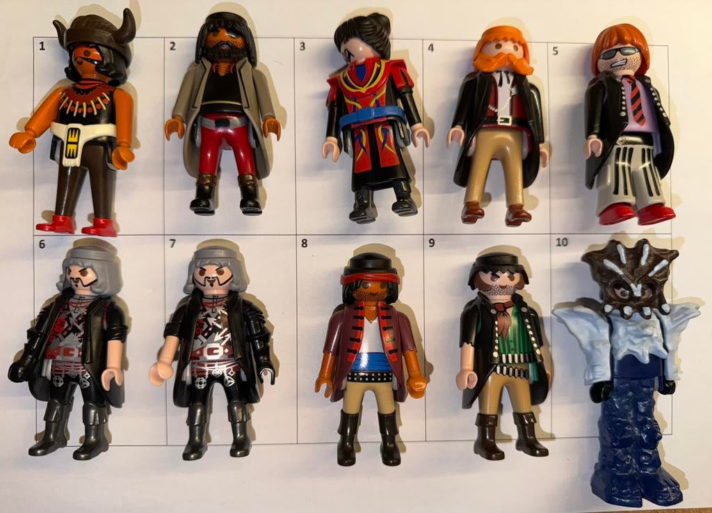Mrt 628a: playmobil: poppetjes: man, Ophalen of Verzenden, Gebruikt, Los playmobil