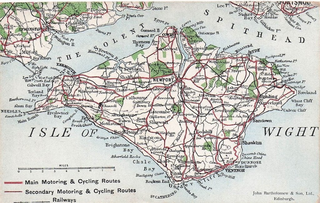702-316-003 Isle Of Wight, Verzenden, Voor 1920, Engeland