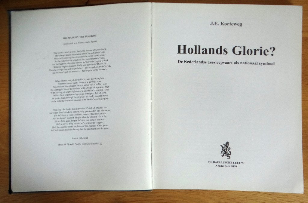 Hollands Glorie, Ophalen of Verzenden, Gelezen, J. Korteweg