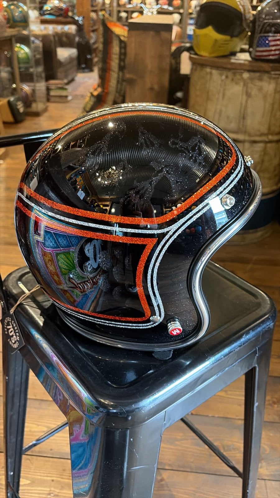 Exclusieve helm voor cafe racers en custom Harley's, Ophalen of Verzenden, Nieuw met kaartje, Heren, Overige typen