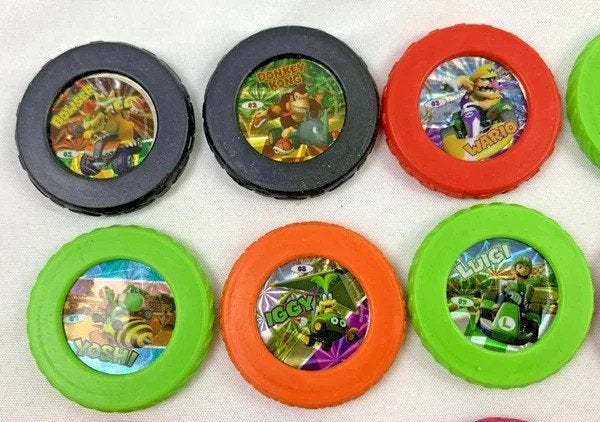 Nintendo Mario Kart Koins PLUS actie 2018 set 24 munten, Coolsingel 104, 3011 AG Rotterdam, Netherlands, Verzenden, Zo goed als nieuw