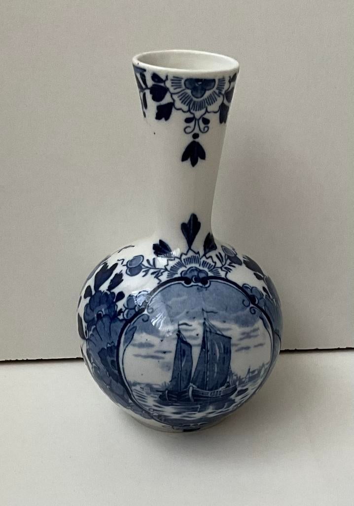 Prachtig delftsblauw bolvaasje, Ophalen