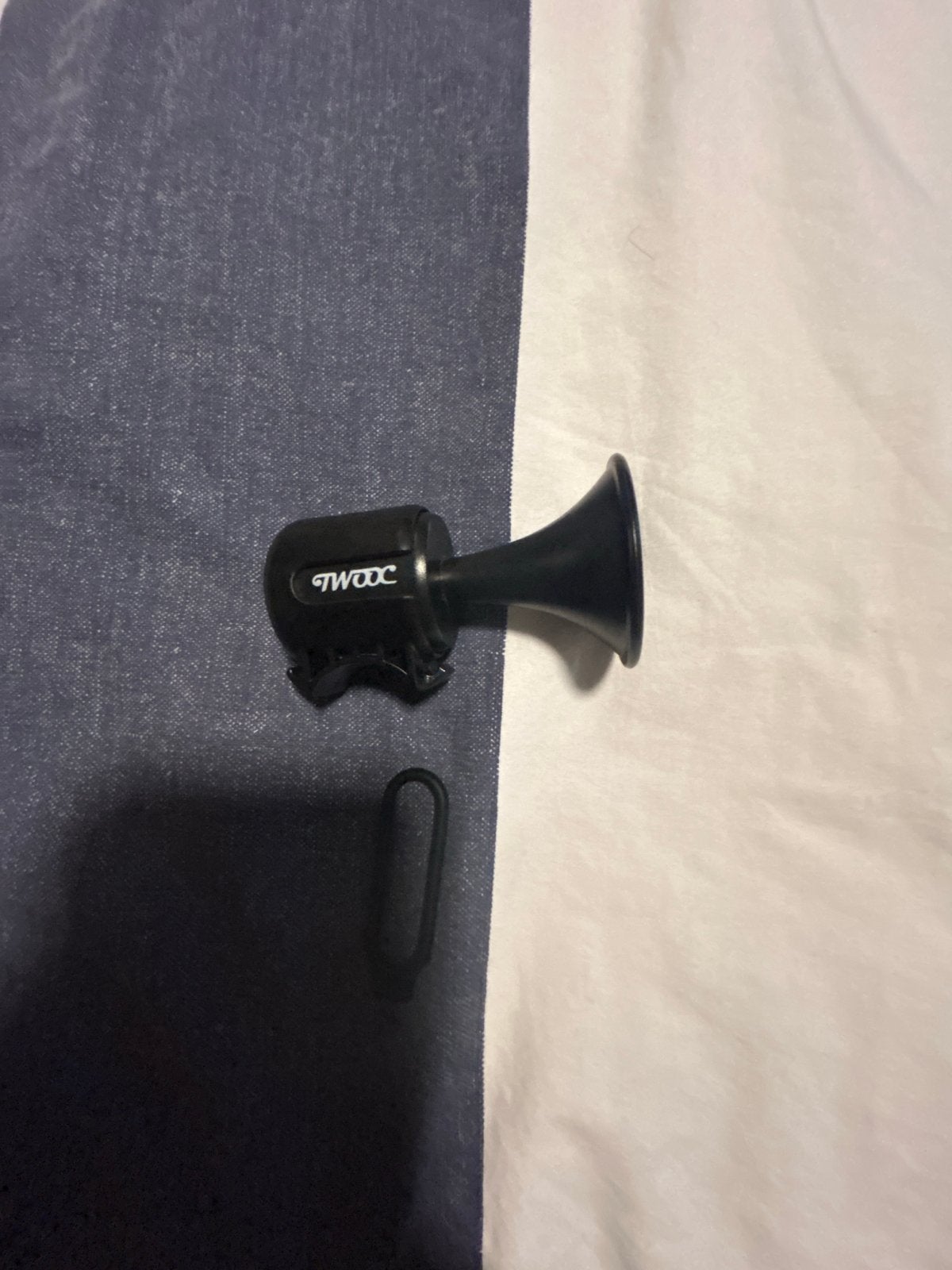 Fiets toeter met extra bevestigingsbandje, Ophalen of Verzenden, Nieuw