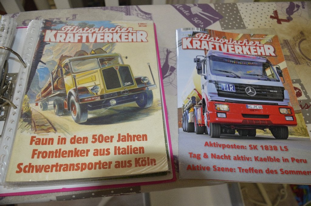 jaargangen Historische Kraftverkehr, Ophalen, Zo goed als nieuw, Vrachtwagen