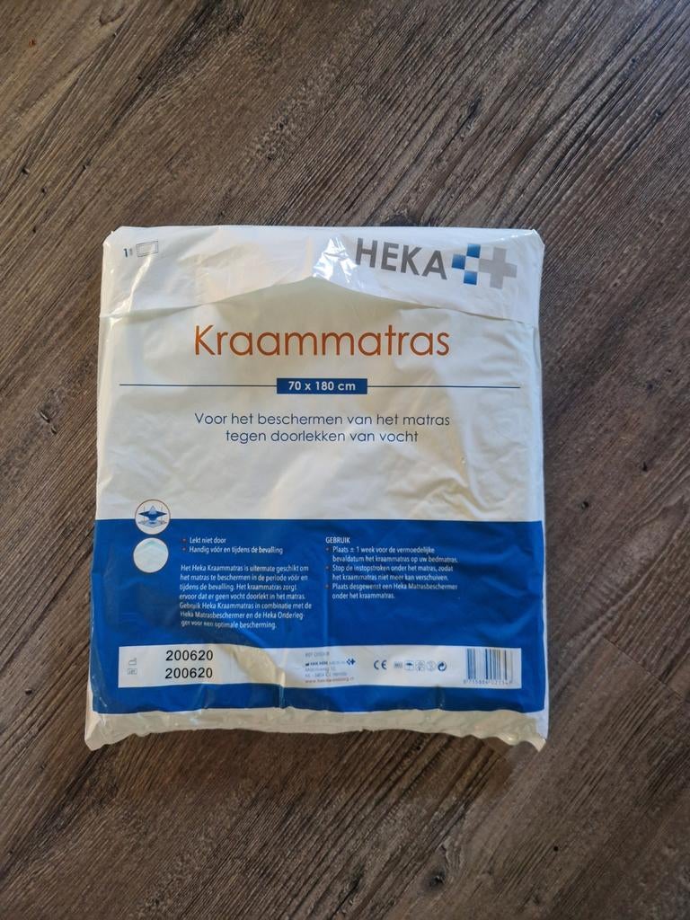 HEKA Kraammatras 70x180 cm - Nieuw in verpakking, Ophalen of Verzenden, Nieuw