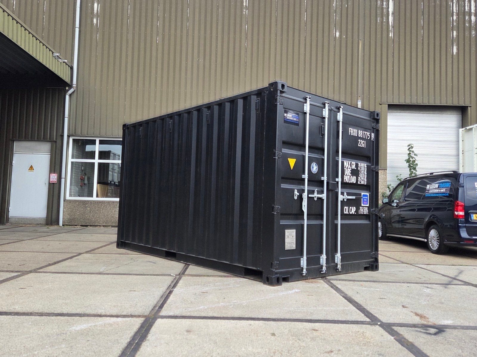 15ft container, Ophalen of Verzenden, Nieuw, Metaal, Containerberging