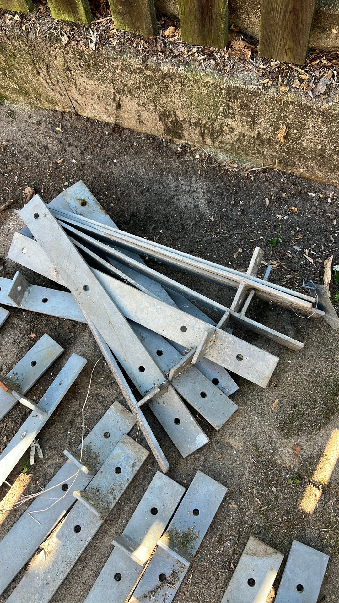 21 x gegalvaniseerd staal stalen dragers, Ophalen, Alphen aan den rijn, De doofpot, Overige typen