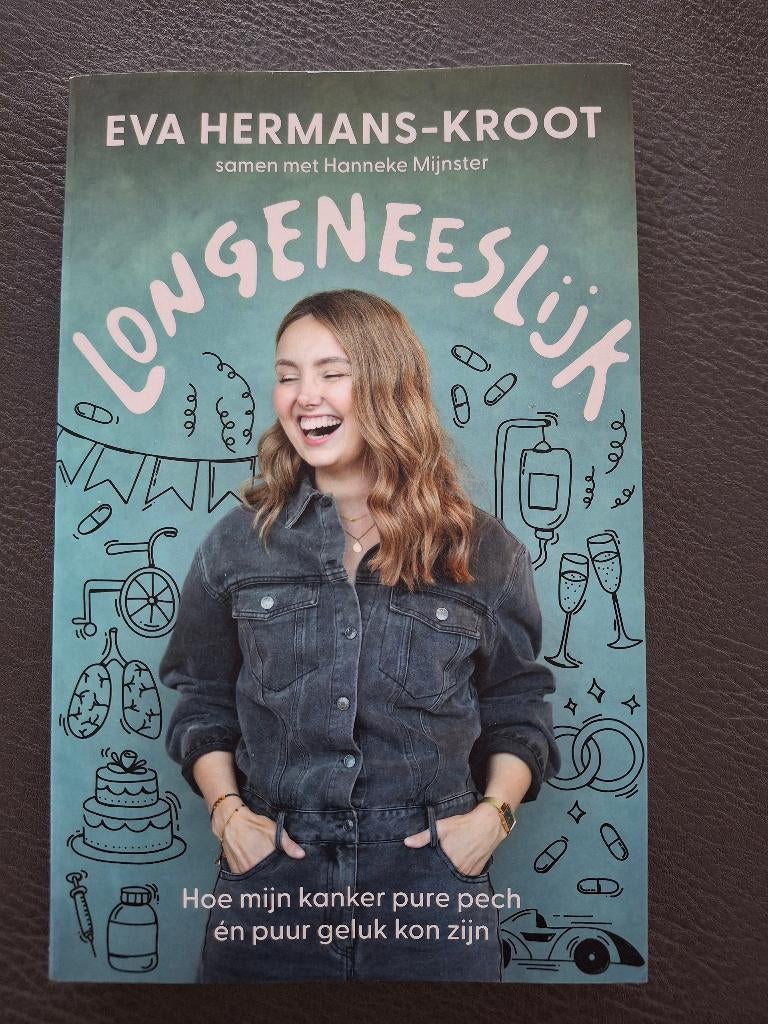 Longeneeslijk - Eva Hermans-Kroot (boek 2024), Boeken, Biografieën, Ophalen, Zo goed als nieuw, Eva Hermans-Kroot; Hanneke Mijnster