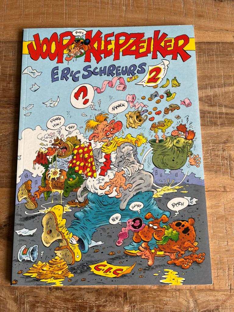 4 strips joop klepzeiker in zeer goede staat., Meerdere comics, Ophalen of Verzenden, Zo goed als nieuw, Europa