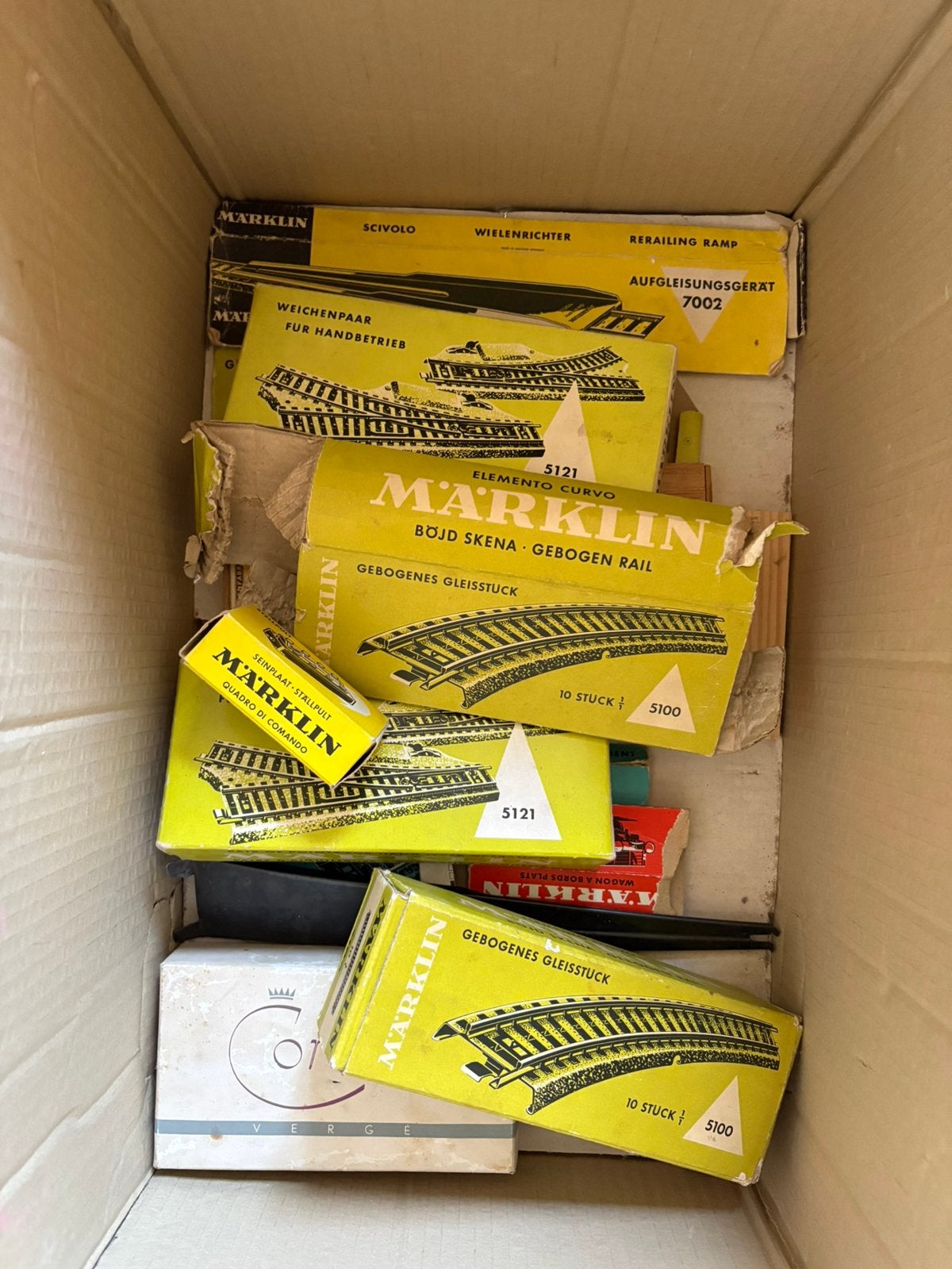 Zelfzame partij Märklin H0 modeltreinnen + onderdelen!, Ophalen, Wisselstroom, Wagon, Zo goed als nieuw
