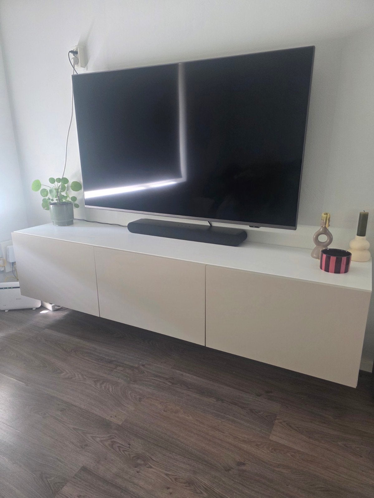 Ikea besta tv-meubel, Ophalen, Gebruikt, 150 tot 200 cm, Minder dan 100 cm