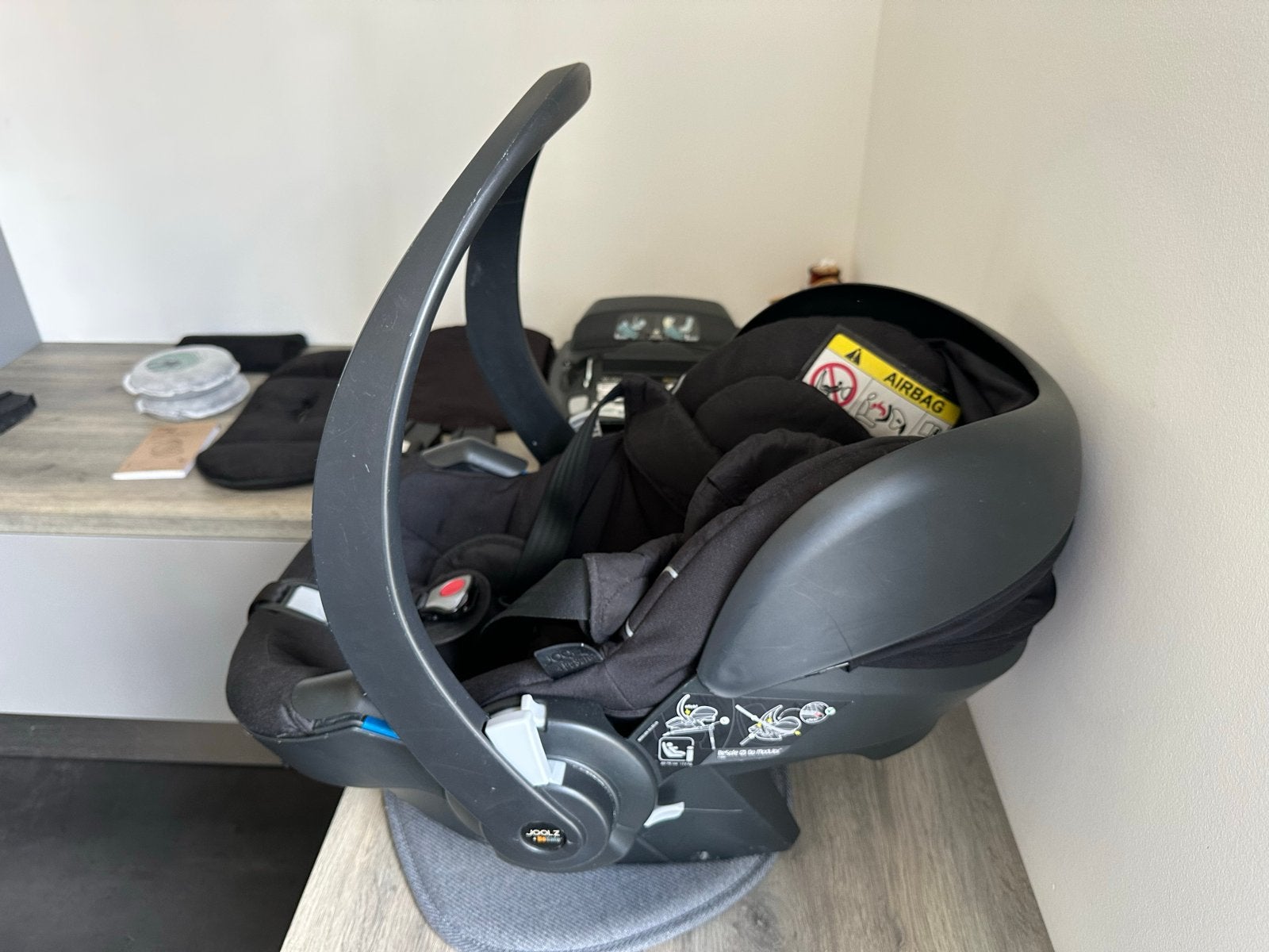 Joolz x BeSafe iZi Go Modular i-Size autostoel zonder base, Gebruikt, Zijbescherming, Isofix, 0 t/m 13 kg