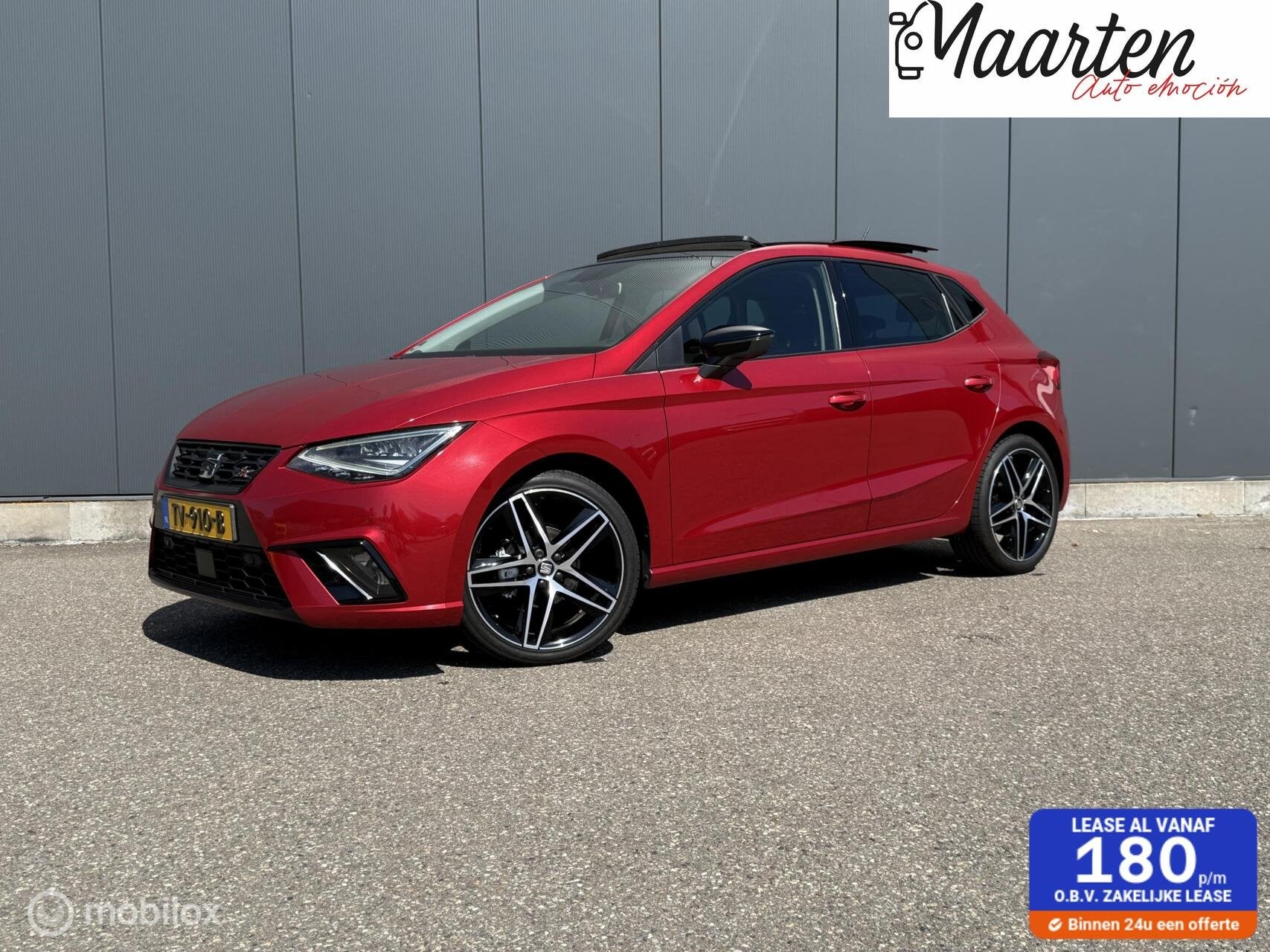 Seat Ibiza FR erg netjes en BOMVOL!, Auto's, Seat, Voorwielaandrijving, Euro 6, 95 pk, Ibiza