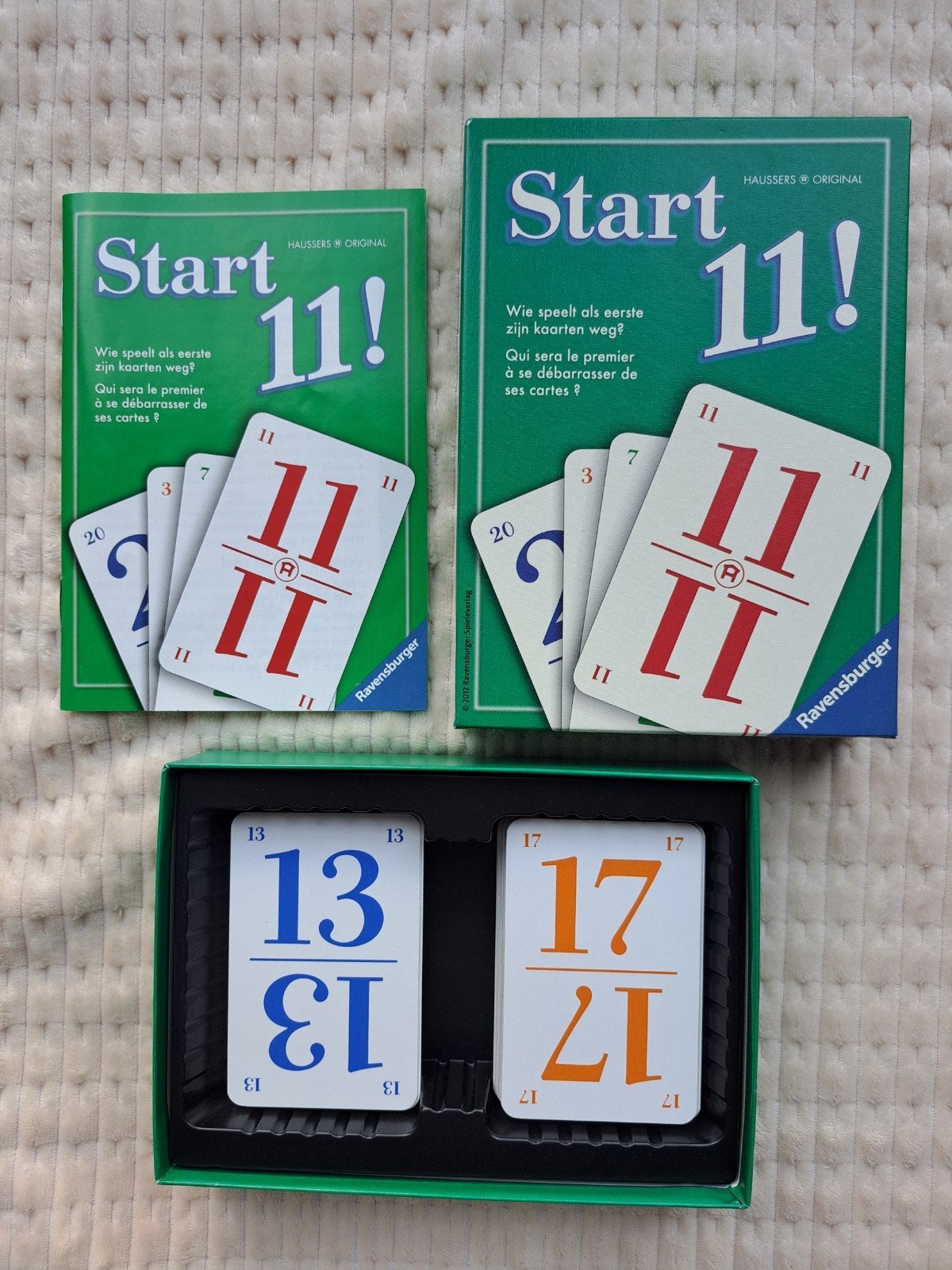 Start 11! Kaartspel van Ravensburger, Drie of vier spelers, Ophalen of Verzenden, Nieuw, Ravensburger