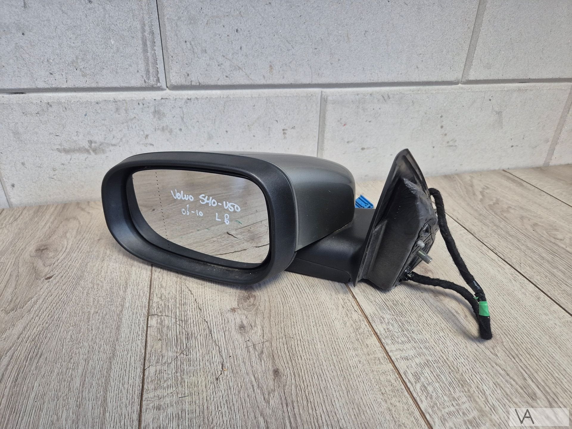 Spiegel links van Volvo S40 / V50 2006 tot 2010 8 draden €50, Auto-onderdelen, Gebruikt, -, -, Ophalen of Verzenden
