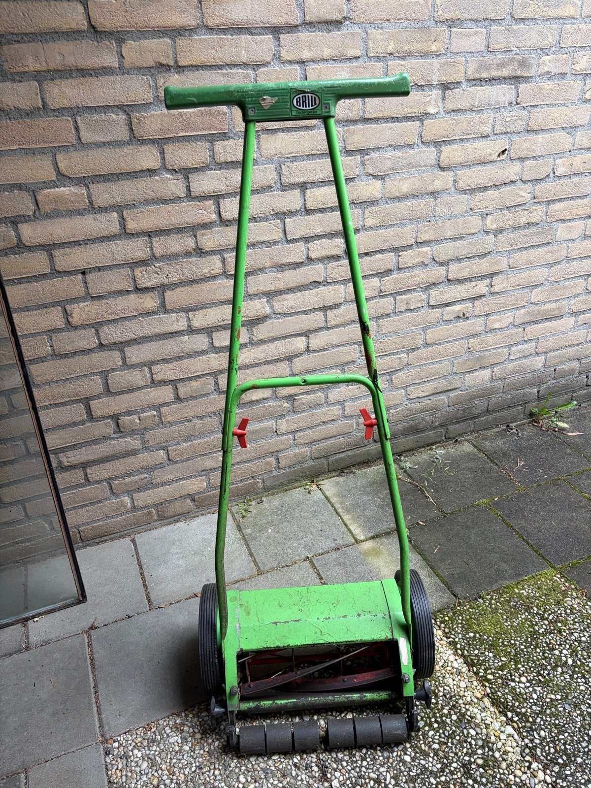Brill Real-Luxus 33 Handgrasmaaier - Gebruikt, Tuin en Terras, Ophalen, Gebruikt, 30 t/m 39 cm, Handgrasmaaier