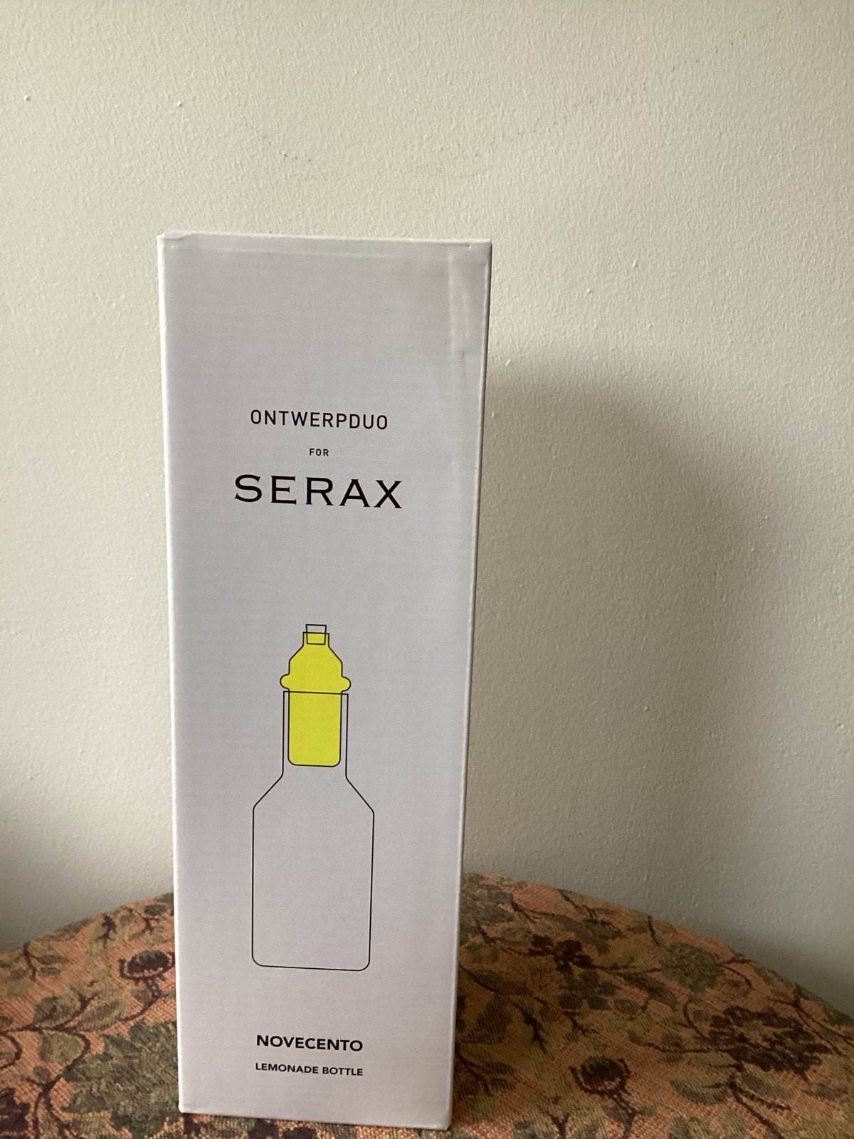 Serax Novecento Limonadefles - Ontwerpduo - 120cl nieuw, Overige typen, Ophalen, Nieuw, Glas