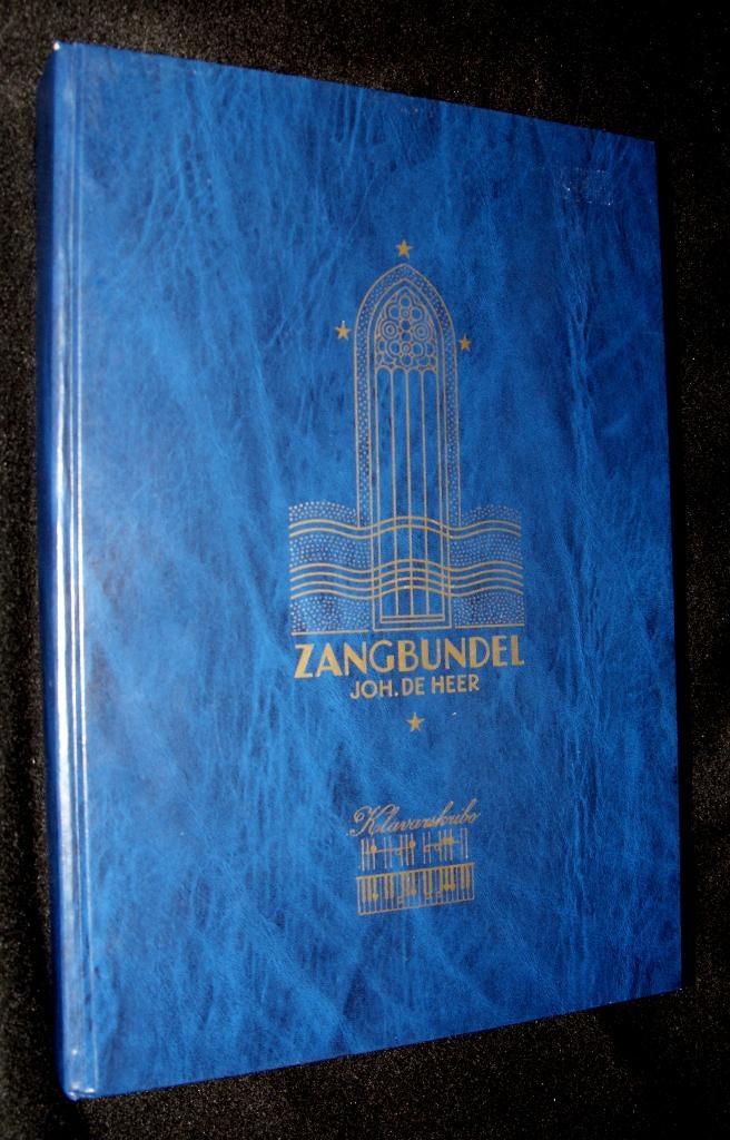 Zangbundel Joh. De Heer - 899 Liederen en Koren - Orgel, Pia, Koor, Overige soorten, Ophalen of Verzenden, Zo goed als nieuw