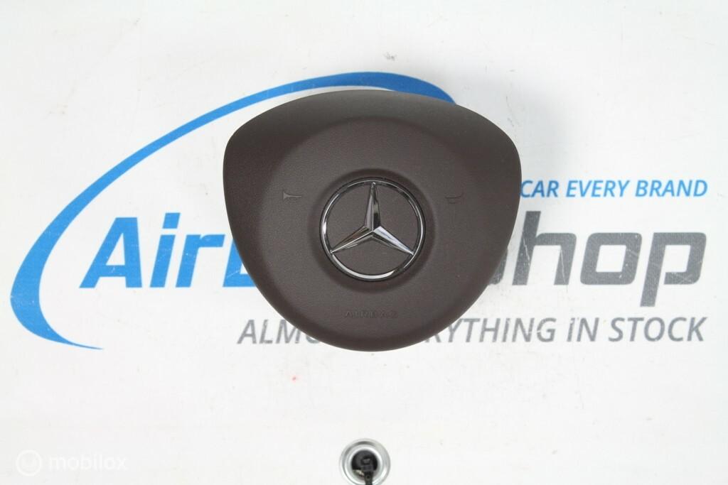 Stuur airbag Mercedes B klasse W246 bruin facelift