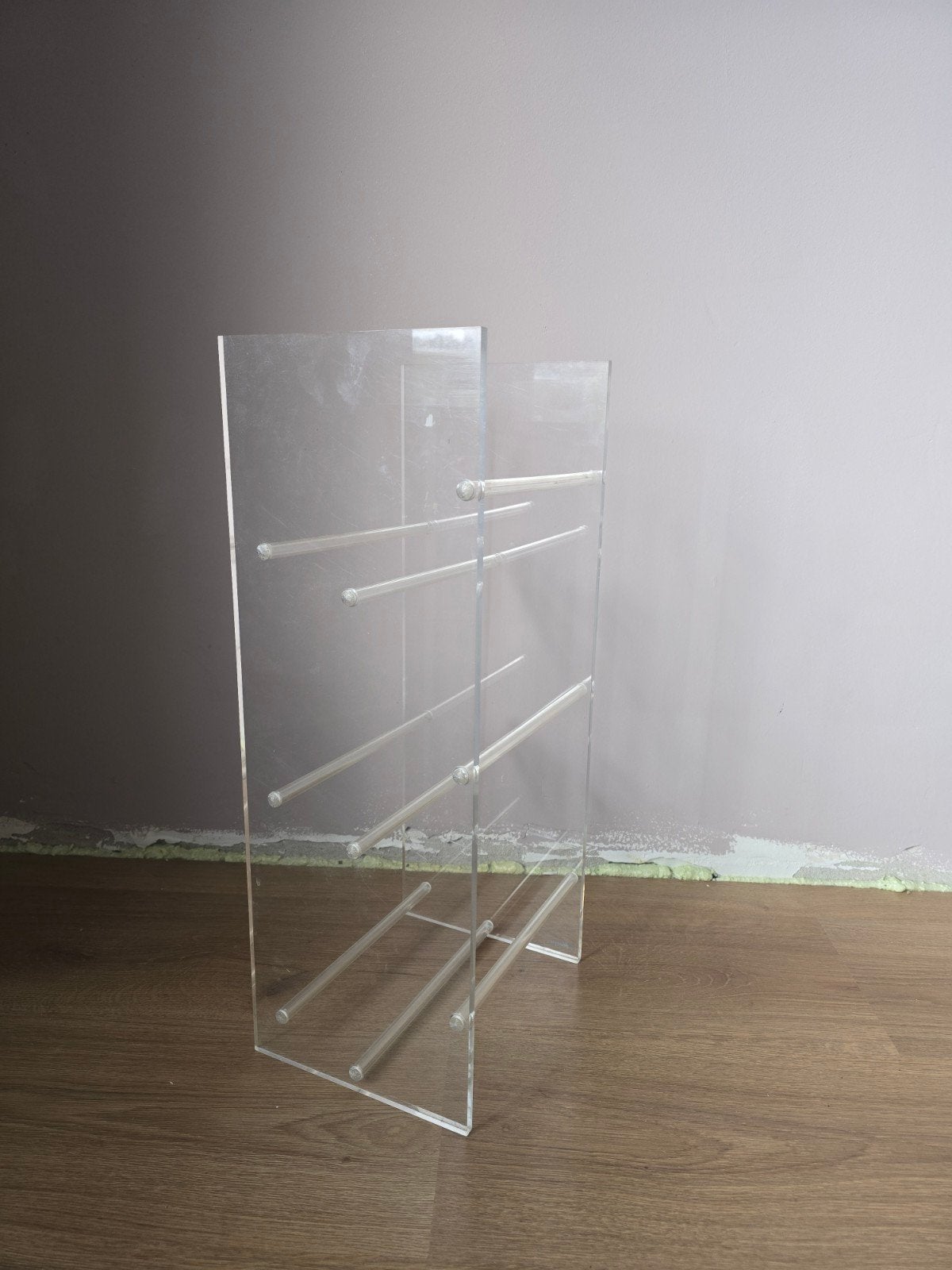 Flexicon Holland Acryl CD/DVD Rek - 3 Verdiepingen, Ophalen, Kunststof, Gebruikt, Minder dan 25 discs