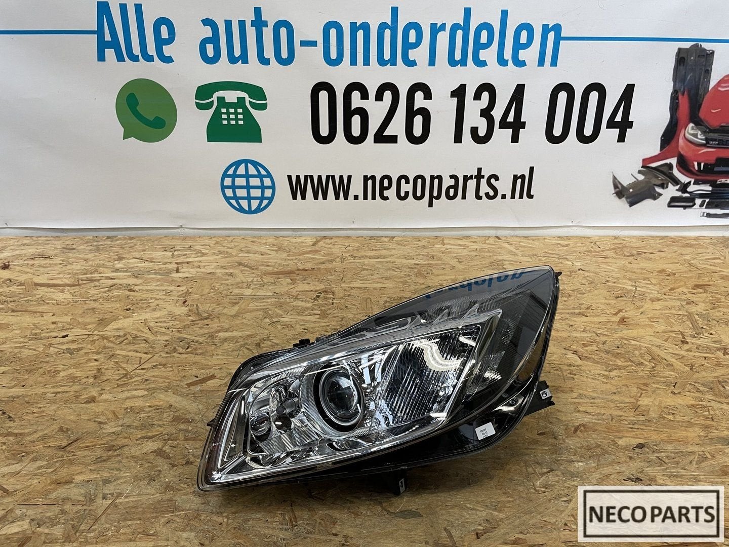 OPEL INSIGNIA XENON KOPLAMP LINKS ORIGINEEL, Auto-onderdelen, Verlichting, Gebruikt, -, -, Opel