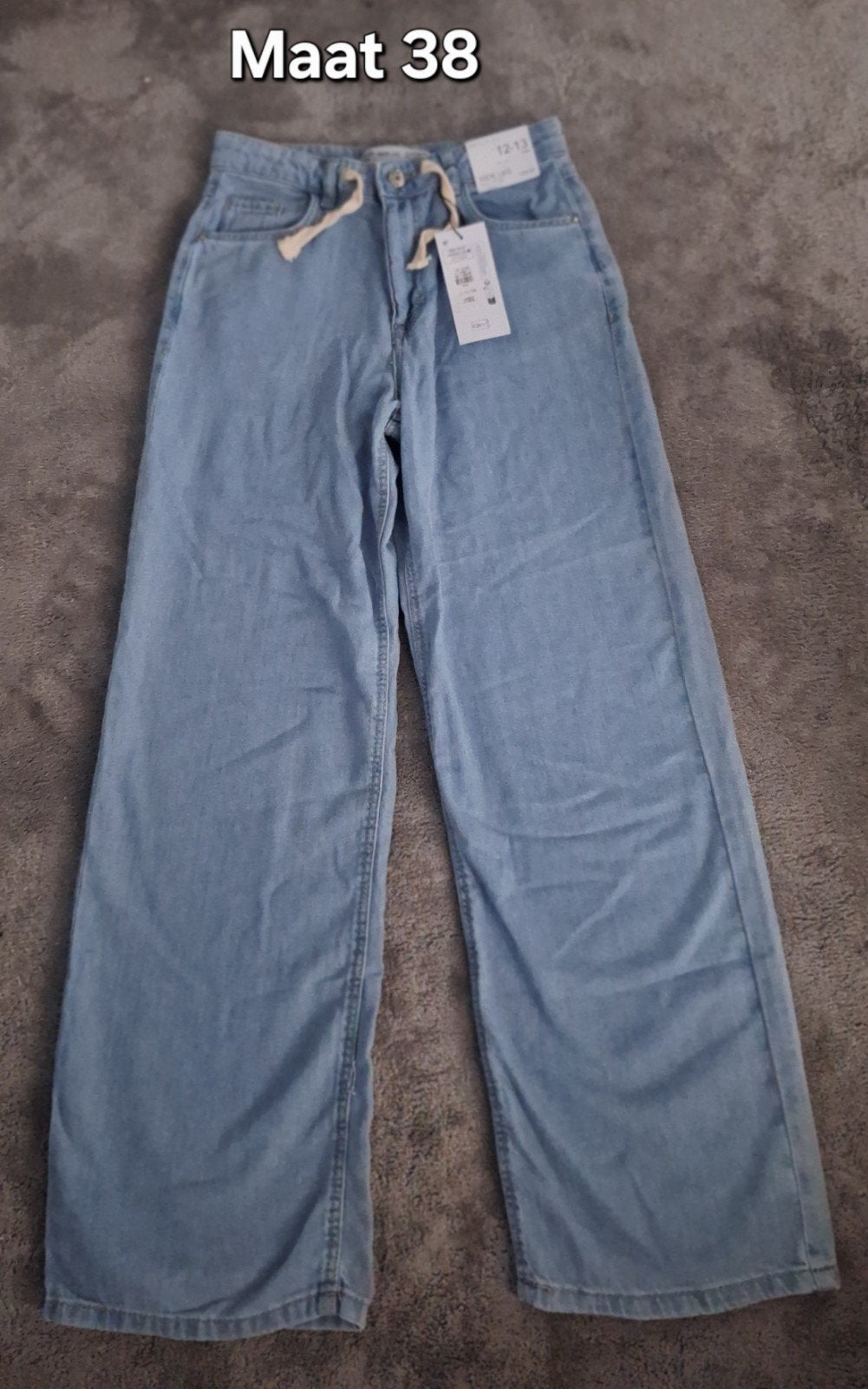 Dames broek, Ophalen, Nieuw, Blauw, W30 - W32 (confectie 38/40)