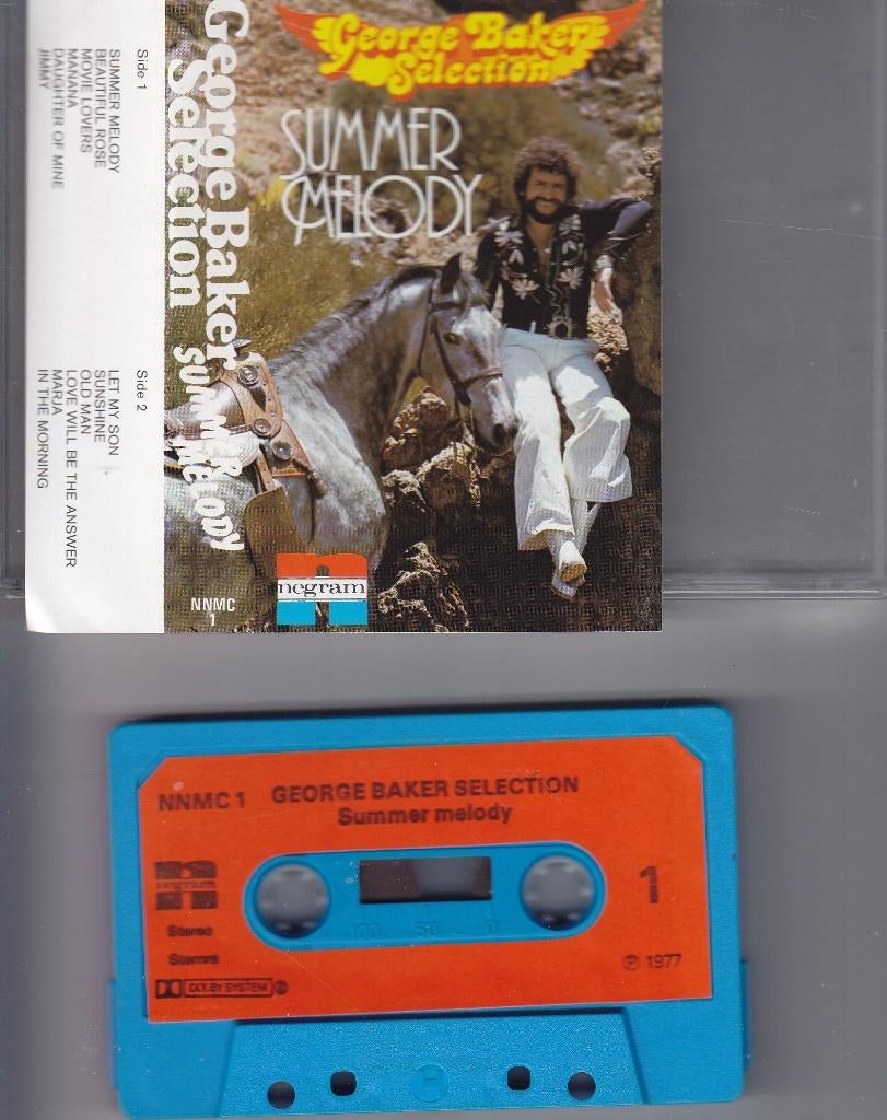 George Baker Selection - Summer melody cassette, Gebruikt, 1 bandje, Ophalen of Verzenden, Origineel