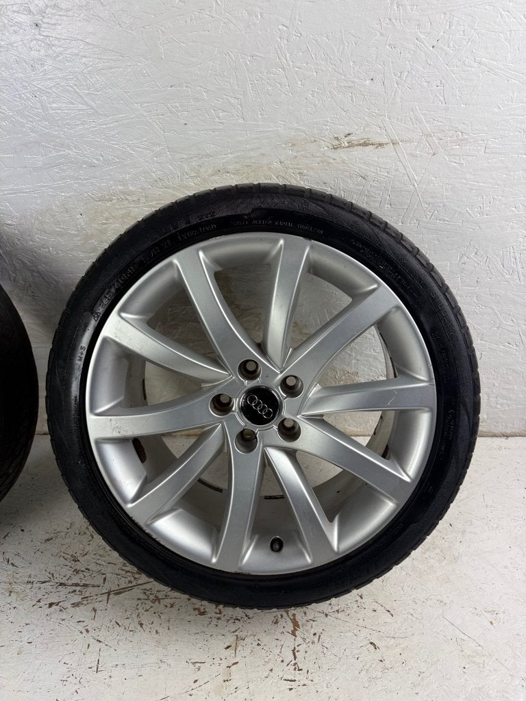 Originele Audi a4 a5 s4 s5 velgen 18" 5x112 winterset 5mm, Niet ingevuld, 18 inch, Banden en Velgen, Niet ingevuld