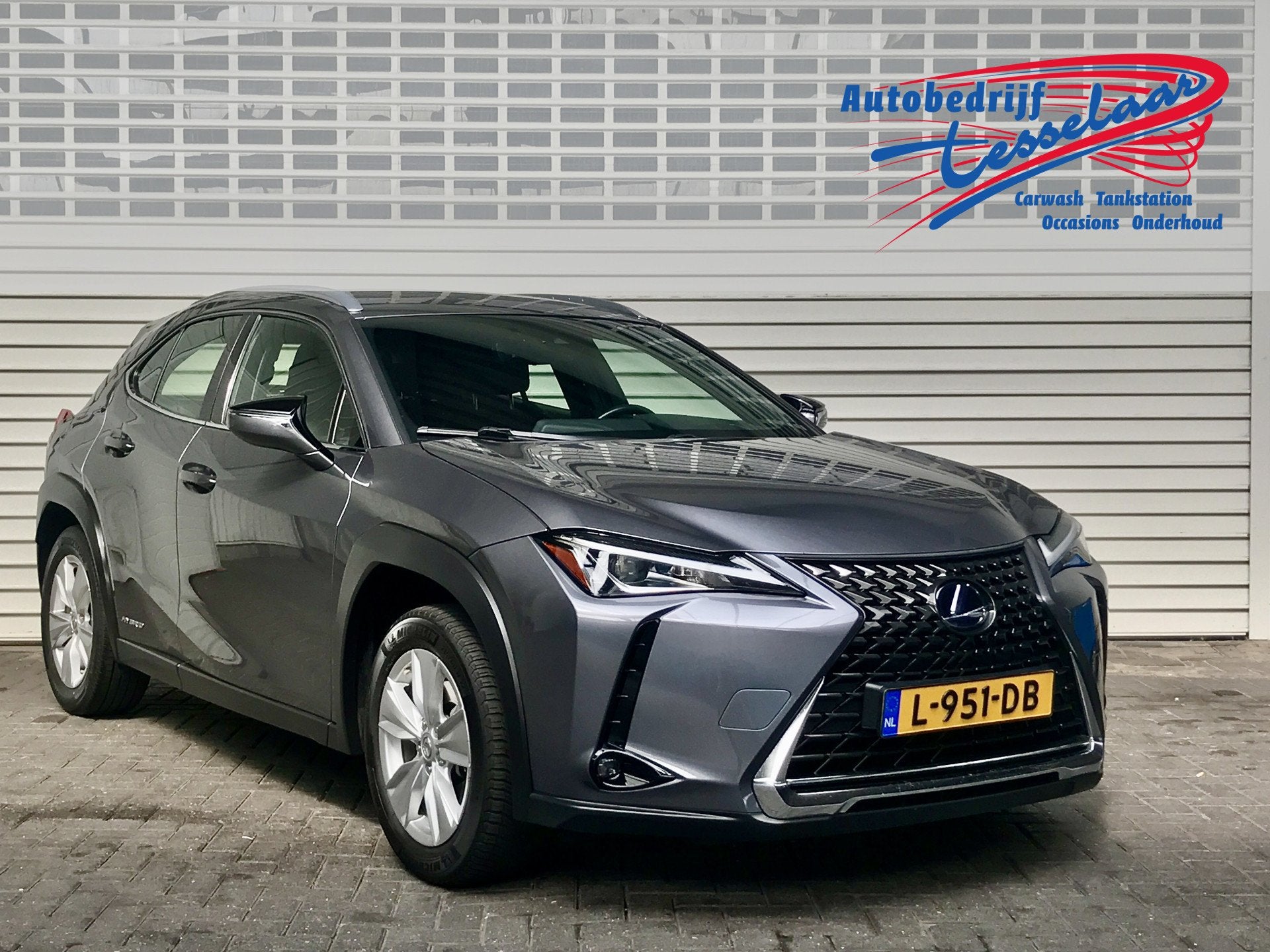 Lexus UX 250h Pro Edition Rijklaarprijs! (bj 2020), Gebruikt, 4 cilinders, Alcantara, Grijs