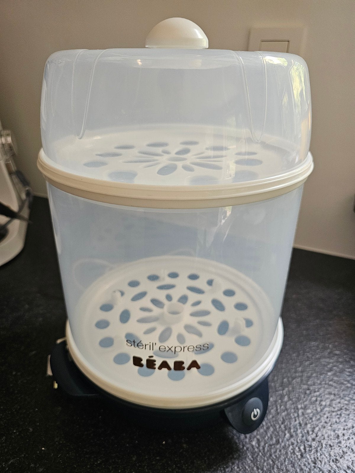 Béaba Steril'Express 2-in-1 Stoomsterilisator, Ophalen, Zo goed als nieuw, Stoomfunctie, Sterilisator