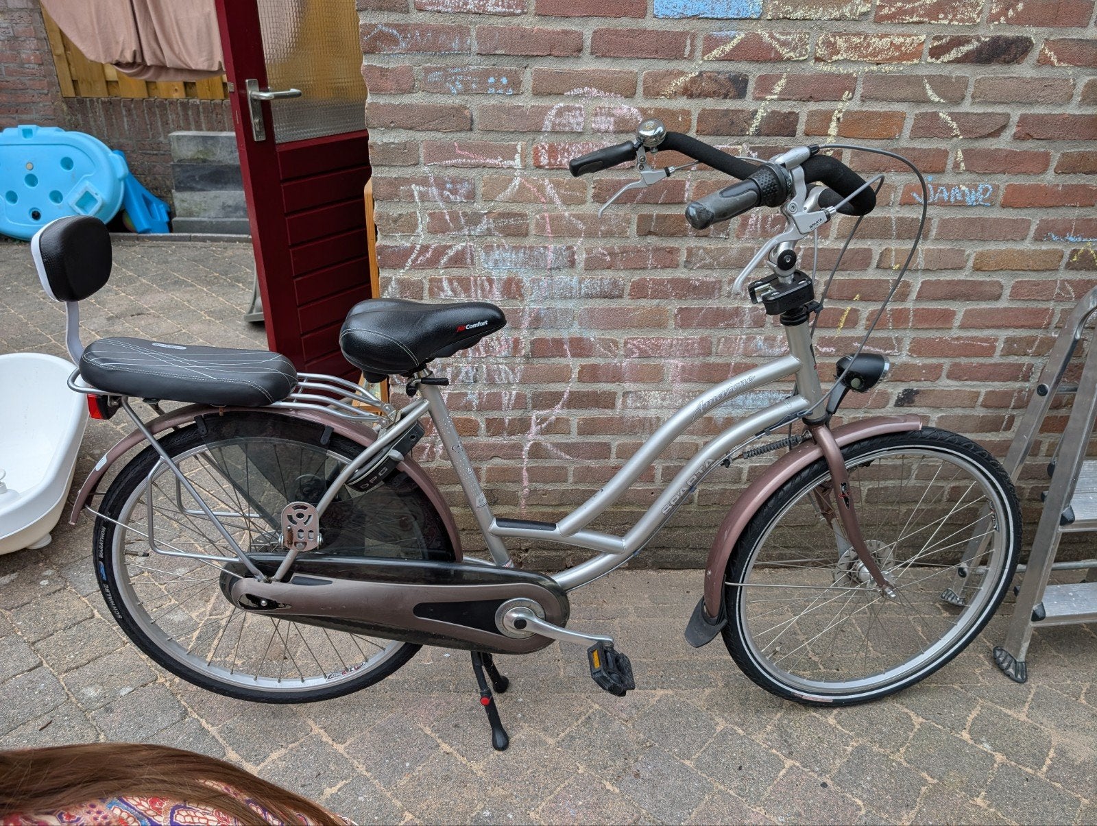 grijze fiets, Ophalen, Sparta, Gebruikt, Versnellingen