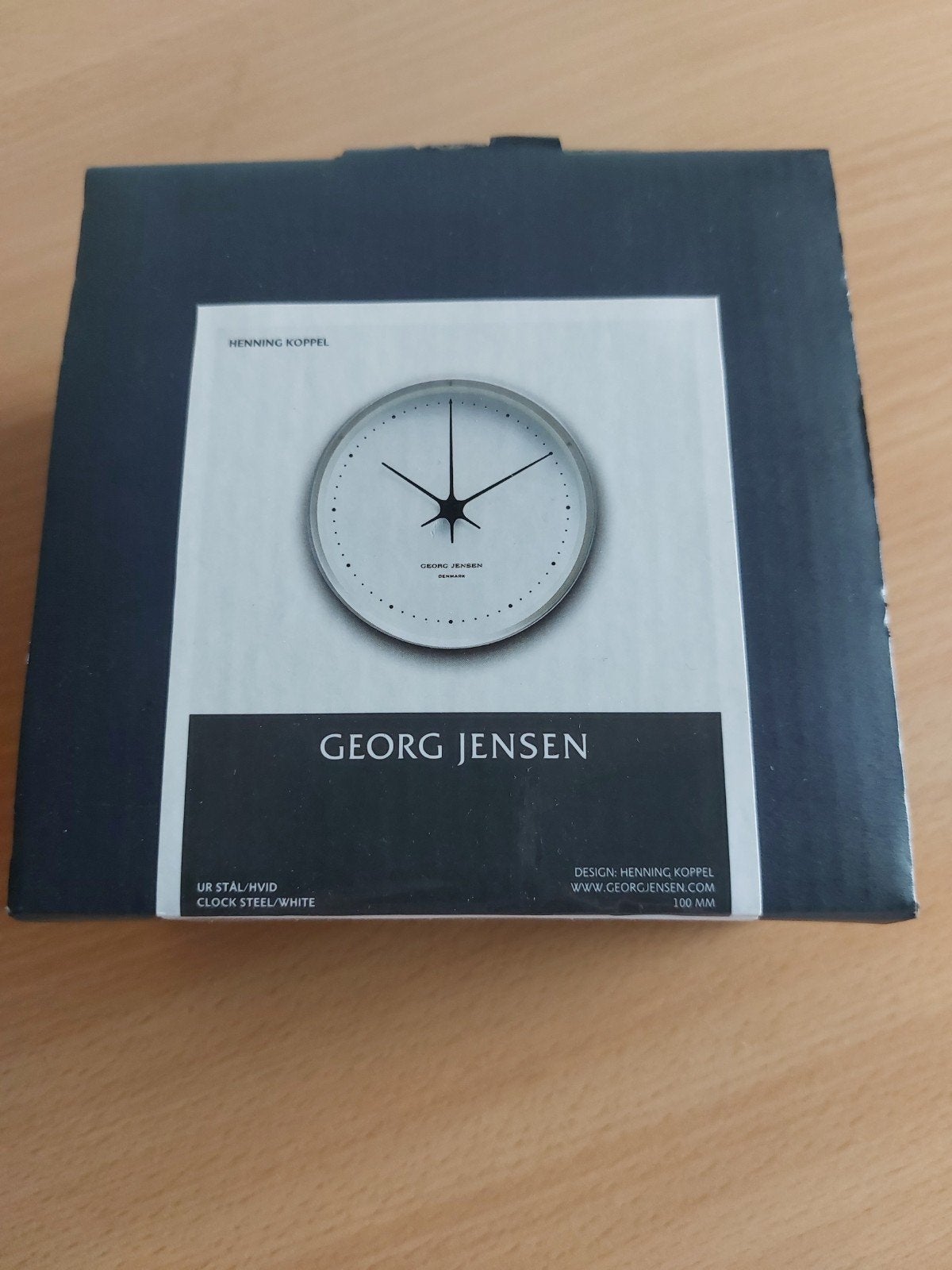 Georg Jensen Henning Koppel klok, Nieuw, Ophalen of Verzenden, Metaal, Scandinavisch